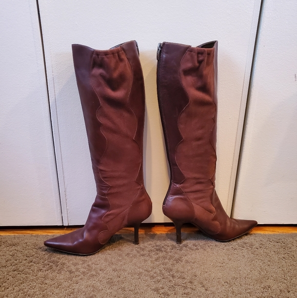 AK Anne Klein Brown Boots, Size 8 - Picture 2 of 3